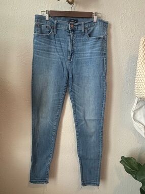 J. Crew Women's Skinny Jeans in Light Blue Wash